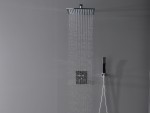 Thermostatische inbouw regendoucheset - Saga