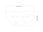 LED Badkamerspiegel - Bluetooth en speakers - Catina