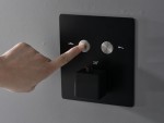 Thermostatische inbouw regendoucheset - Saga