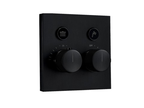 Thermostatische inbouw regendoucheset - Fossa