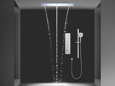5 in 1  inbouw regendoucheset - Bleutooth - Lenna