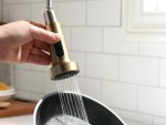 Keukenkraan - Flexibele uitloop - Clay