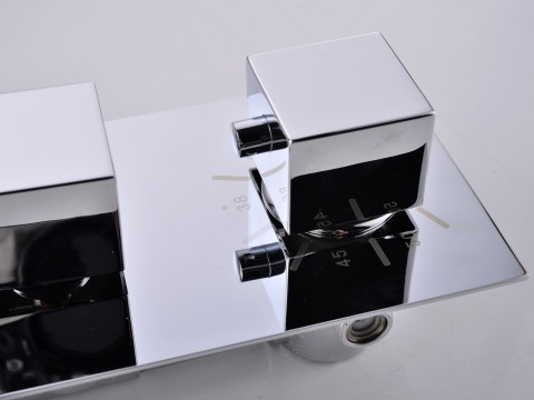 Thermostatische inbouw regendoucheset - Vanga