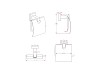 Luxe toiletaccessoires set 3-delig - Duke