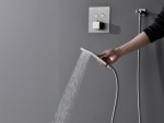 Thermostatische inbouw regendoucheset - Saga