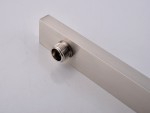 Thermostatische inbouw regendoucheset - Saga