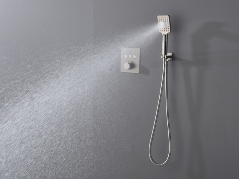 Thermostatische inbouw regendoucheset - Tuatara