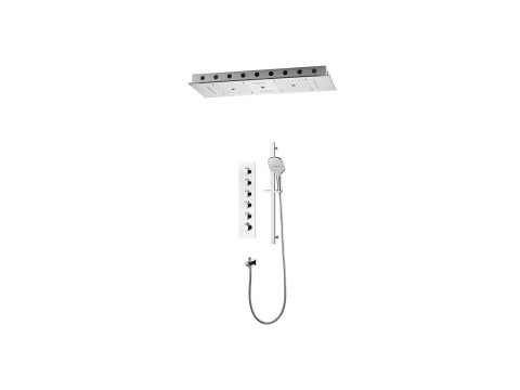5 in 1  inbouw regendoucheset - Bleutooth - Lenna