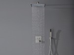 Thermostatische inbouw regendoucheset - Saga