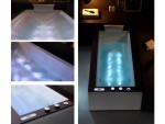 Vrijstaand massagebad - Corian top - Nebo