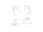Luxe toiletaccessoires set 3-delig - Duke