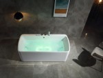 Vrijstaand massagebad - Blanco
