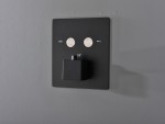Thermostatische inbouw regendoucheset - Saga