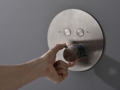 Thermostatische inbouw regendoucheset - Bombay