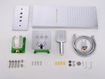 Thermostatische inbouw regendoucheset - Tuatara