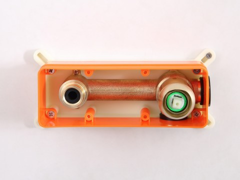 Inbouw wastafelmengkraan met inbouwbox - Zato