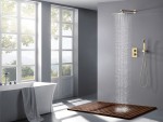 Thermostatische inbouw regendoucheset - Pointer