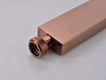 Thermostatische inbouw regendoucheset - Hake