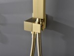 Thermostatische inbouw regendoucheset - Pointer