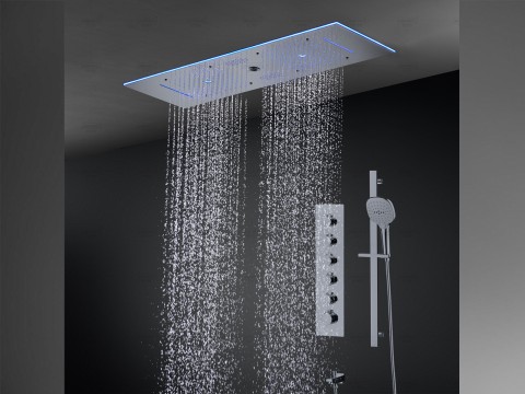 5 in 1  inbouw regendoucheset - Bleutooth - Lenna