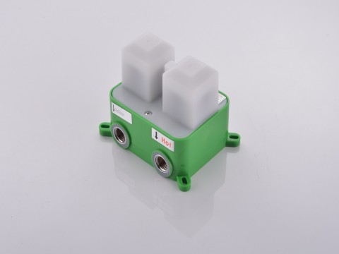 Thermostatische inbouw regendoucheset - Yuma 