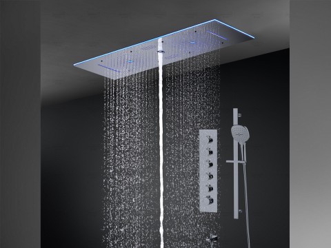 5 in 1  inbouw regendoucheset - Bleutooth - Lenna