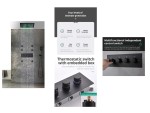 Thermostatische Inbouw regendoucheset - Boxer
