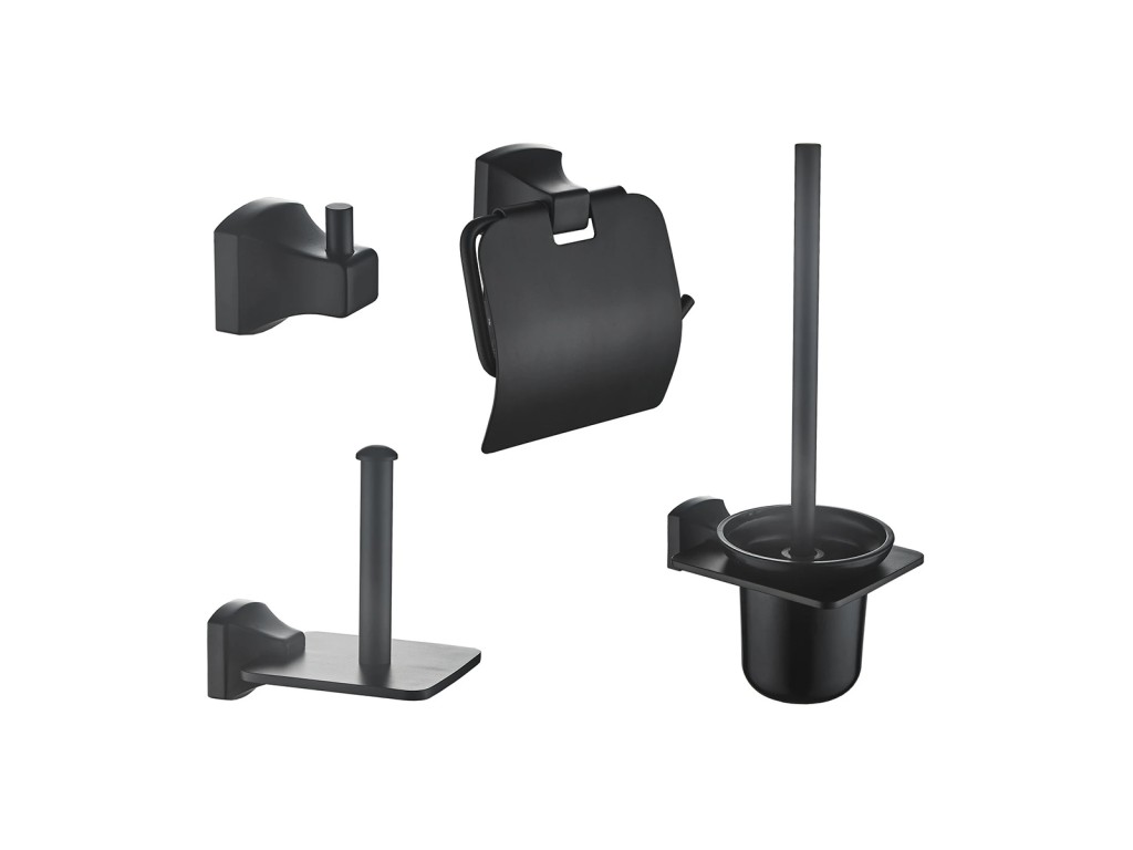 4-delig toiletaccessoire set - Thorsten