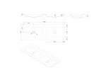 Inbouw wastafel - Solid surface - Ash