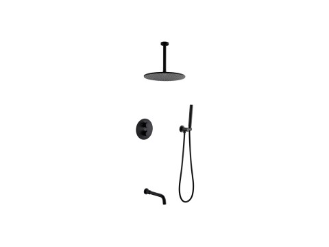 Thermostatische inbouw regendoucheset - Yuma 