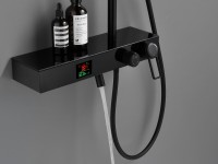 Opbouw regendoucheset - Digitaal display - Oder 