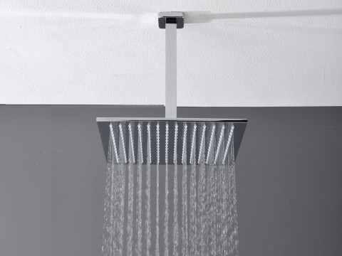 Thermostatische inbouw regendoucheset - Saga