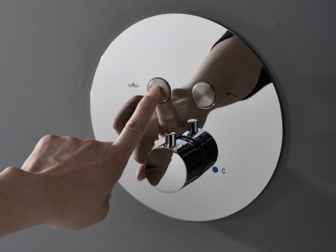 Thermostatische inbouw regendoucheset - Bombay