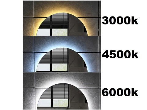 LED Badkamerspiegel - Horizontaal of verticaal - Darla