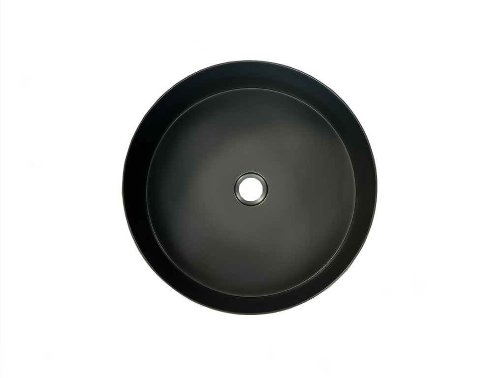 RVS Wasbak - Rond - 40cm - Gunmetal Grey
