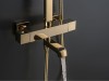 Thermostatisch opbouw regendoucheset - Cormor