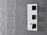 Thermostatische inbouw regendoucheset - Vanga