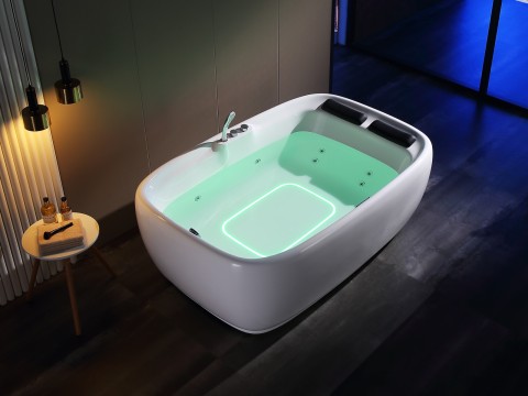 2 persoons vrijstaand massagebad - Malet