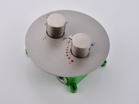 Thermostatische inbouw regendoucheset - Yuma