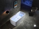 Vrijstaand massagebad - Blanco