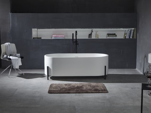 Vrijstaand bad - Solid surface - Nevil