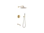 Thermostatische inbouw regendoucheset - Yuma