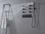 Thermostatisch inbouw regendoucheset - Ibex