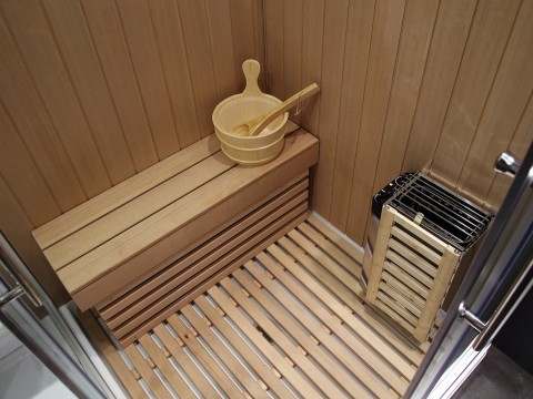 Sauna met stoomcabine - Links model - Pico