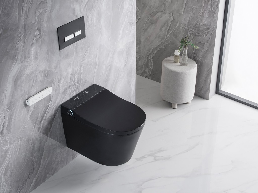 Hangend rimless toilet met reservoir - Bidet - Oakland