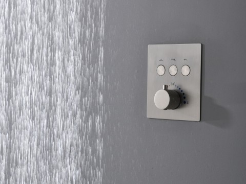 Thermostatische inbouw regendoucheset - Tuatara