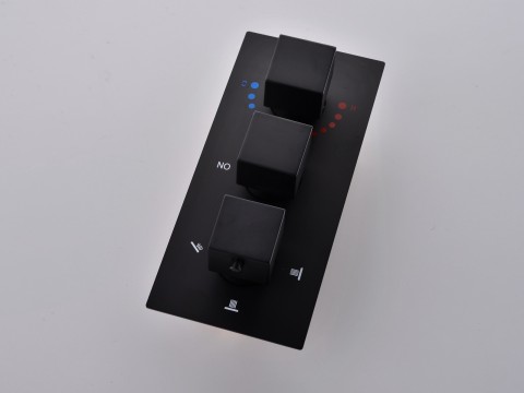 Thermostatische inbouw regendoucheset - Vanga 