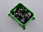 Thermostatische inbouw regendoucheset - Saga