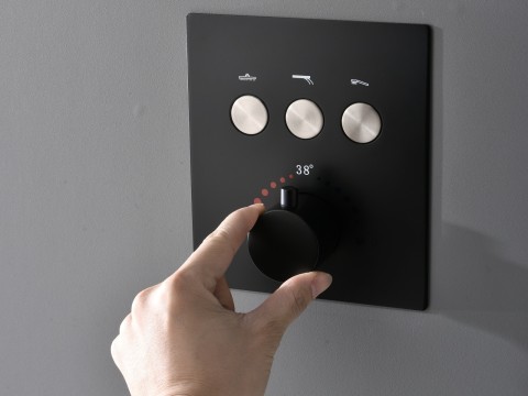 Thermostatische inbouw regendoucheset - Tuatara