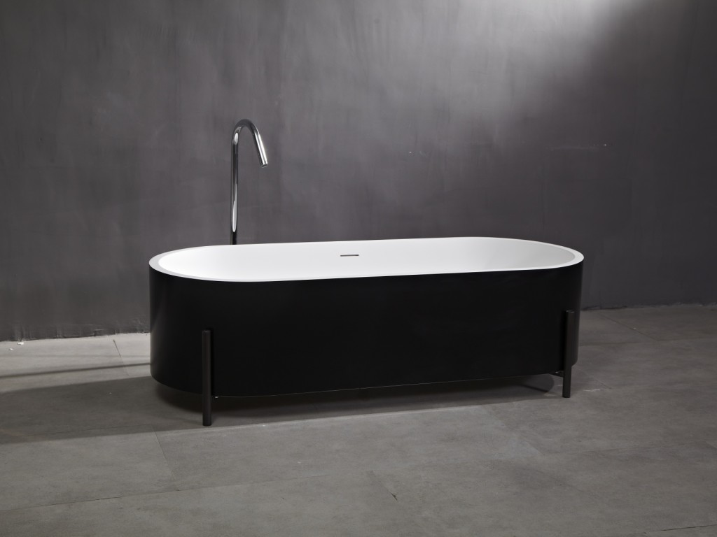 Vrijstaand bad - Solid surface - Nevil